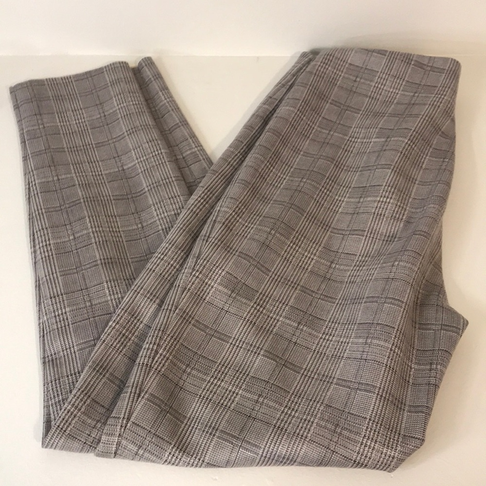 Zara Grey plaid pant